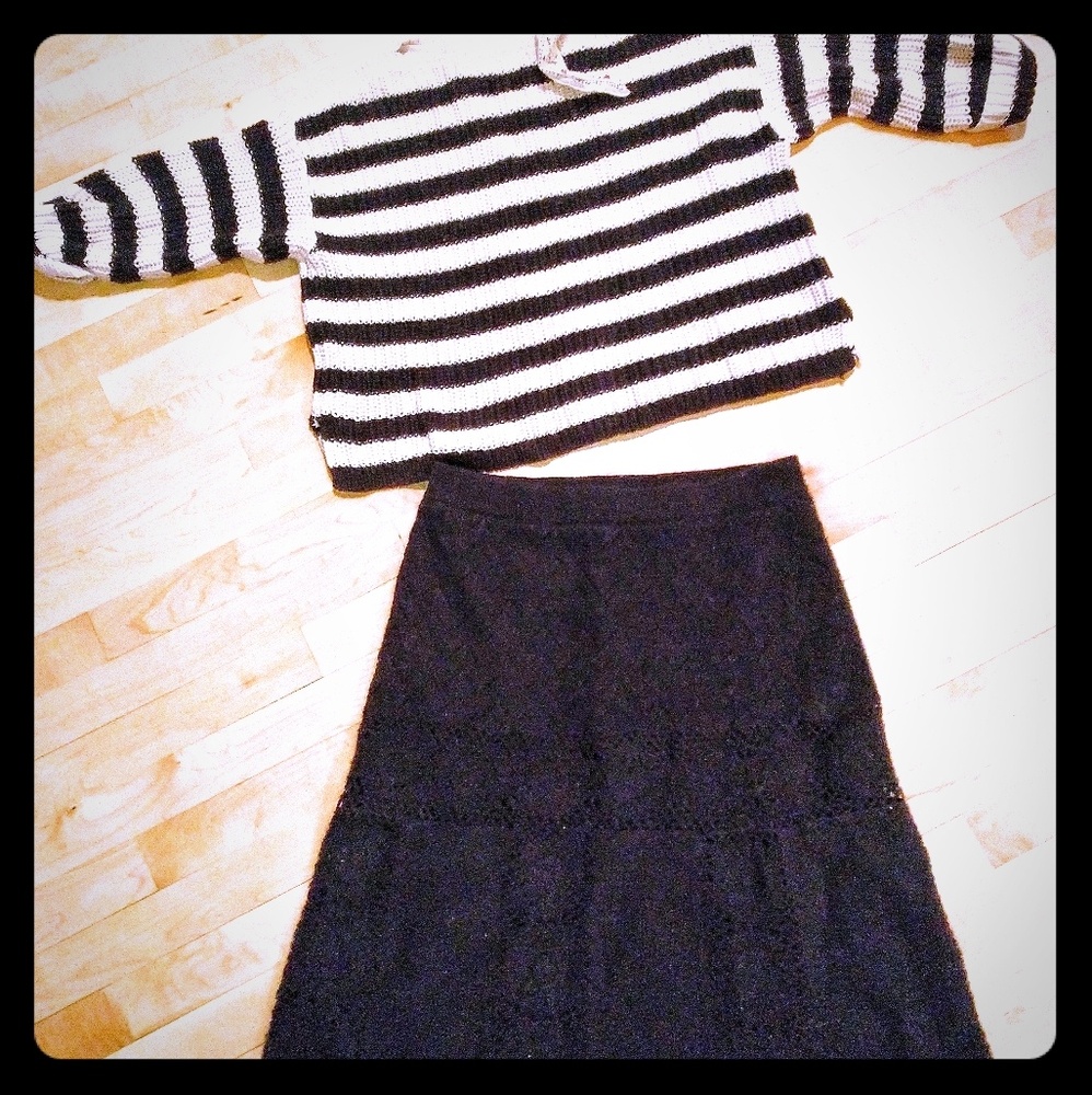 Banana Republic wool skirt